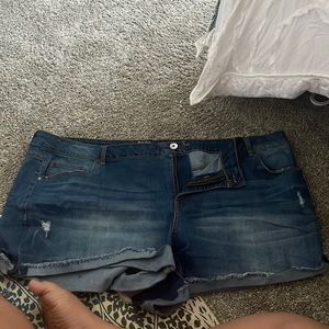 Plus size Jean shorts from Belks